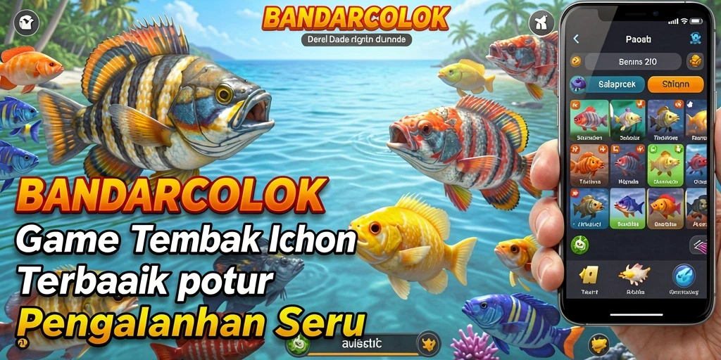 Screenshot menampilkan gameplay seru dalam BANDARCOLOK.