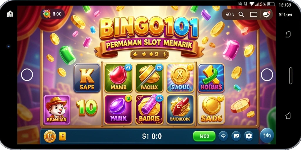 Tampilan gameplay BINGO101 yang memukau dan mengasyikkan.