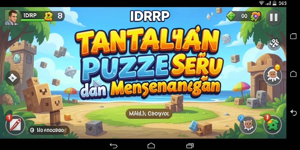 Tangkapan layar IDRRP menampilkan serunya gameplay Puzzle.