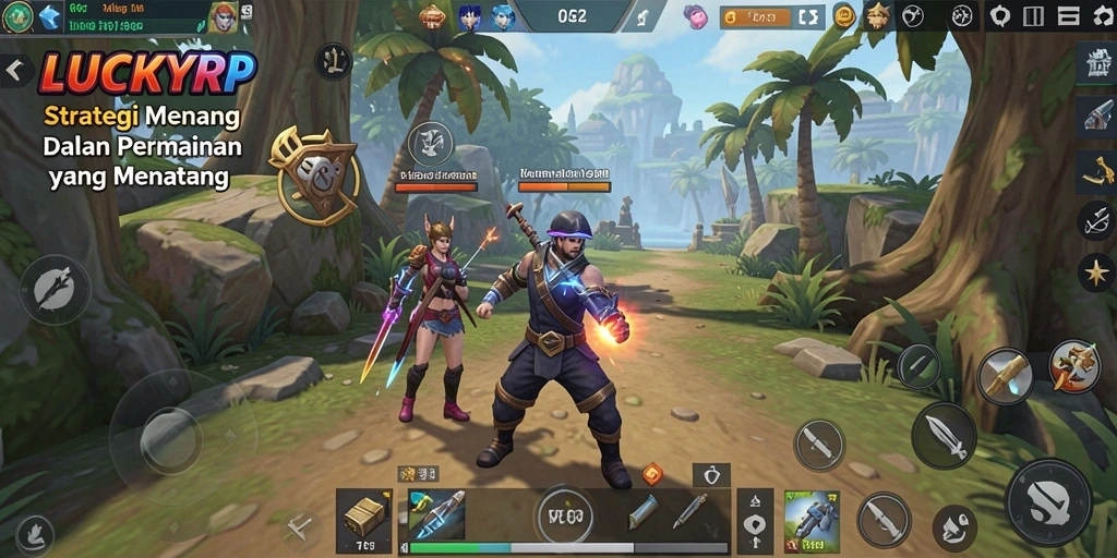 Gameplay menarik LUCKYRP dengan strategi mendebarkan.
