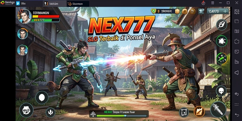 Tampilan gameplay SLG yang seru dan menarik di NEX777.