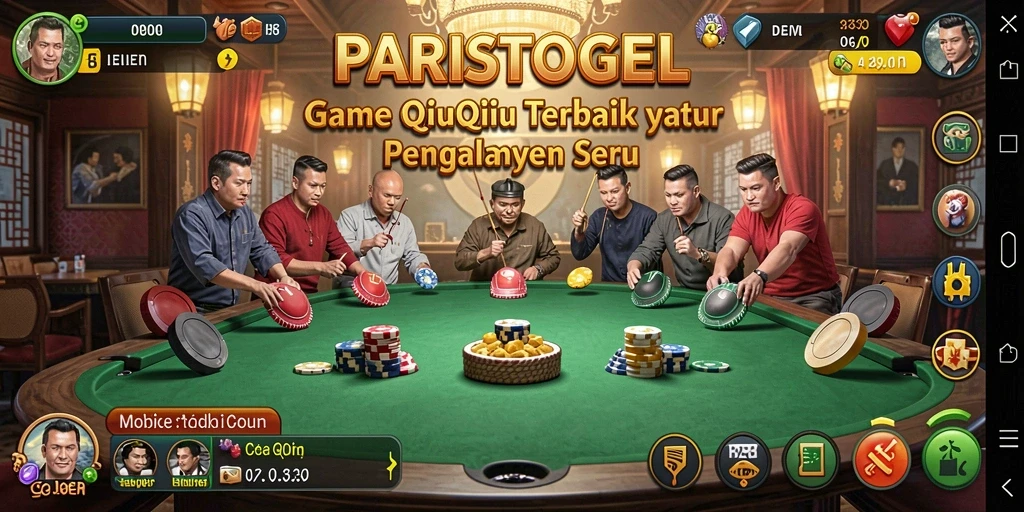 Screenshot gameplay seru QiuQiu di PARISTOGEL.