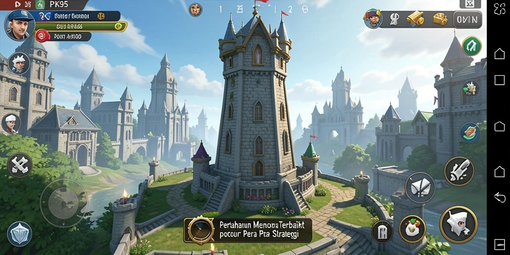 Gameplay seru dalam PK95 dengan strategi Tower Defense yang mendebarkan.