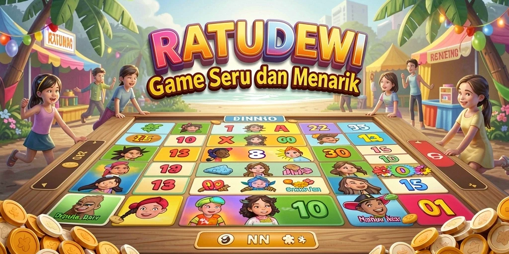 Tampilan gameplay menakjubkan dari RATUDEWI dengan suasana Bingo yang menyenangkan.