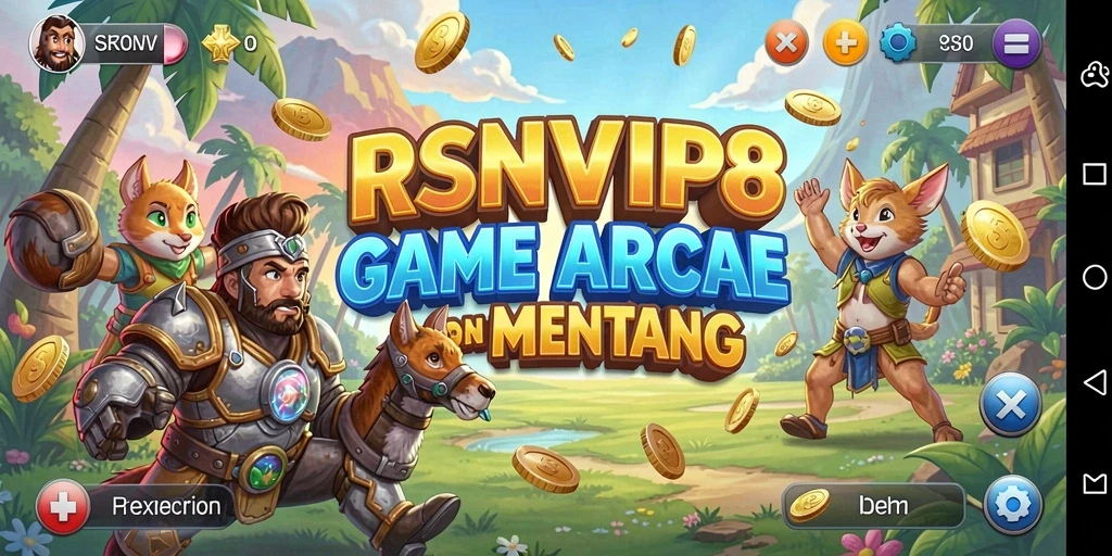 Screenshot gameplay RSNVIP8 yang menampilkan keseruan bermain.