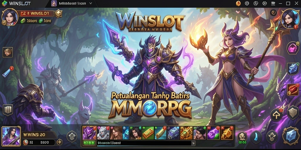 Tampilan gameplay menarik dari WINSLOT dengan aksi seru dan petualangan hebat.