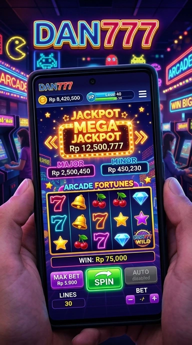 Tampilan aplikasi dengan berbagai pilihan unduhan di dan777.